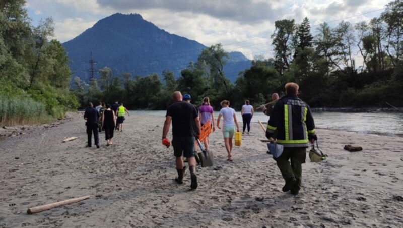 In diesem Bereich wurde die Leiche entdeckt (Bild: zoom.tirol)