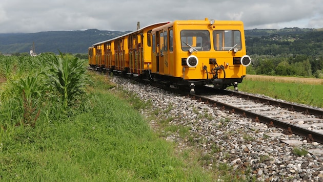 Klein, gelb, emsig: Das trifft nicht nur auf die Carnica-Biene zu, sondern auch auf den Carnica-Draisinenexpress. (Bild: Rojsek-Wiedergut Uta)