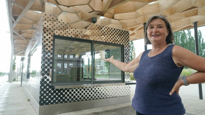 Bezirksvorsteherin Karin Gruber hofft auf baldige Besserung.