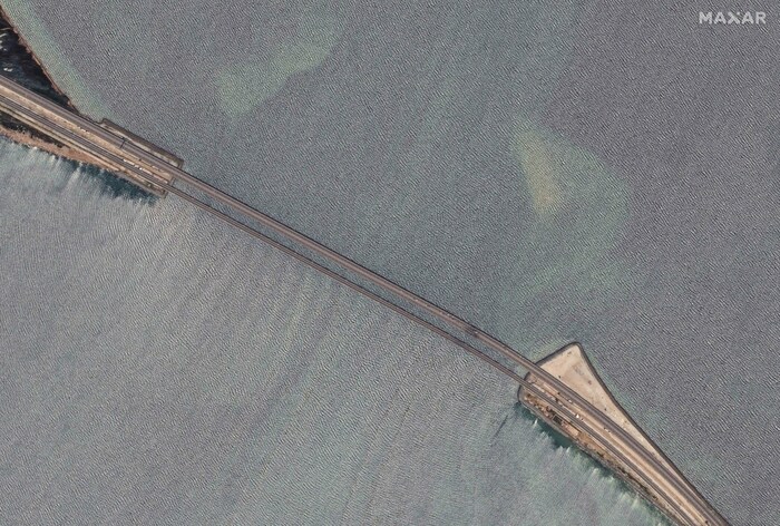Die Krim-Brücke verbindet die Halbinsel mit dem russischen Festland.