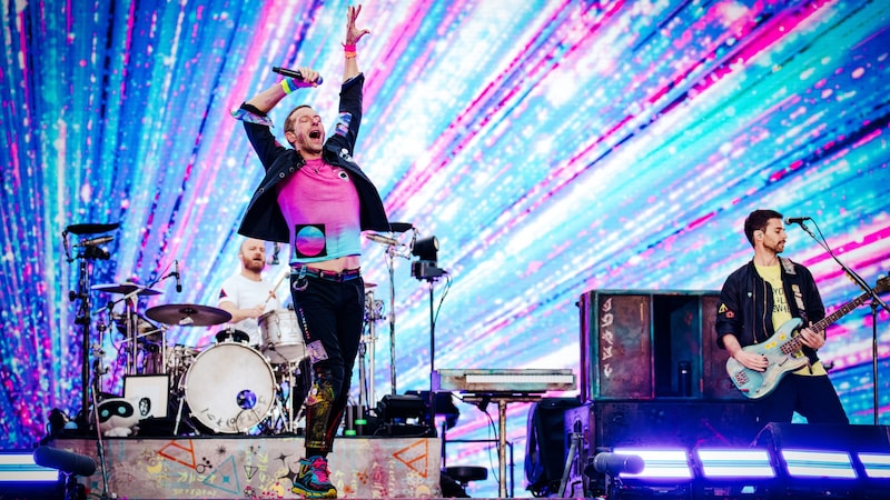 The British pop-rock band Coldplay (Bild: Nathan Reinds)