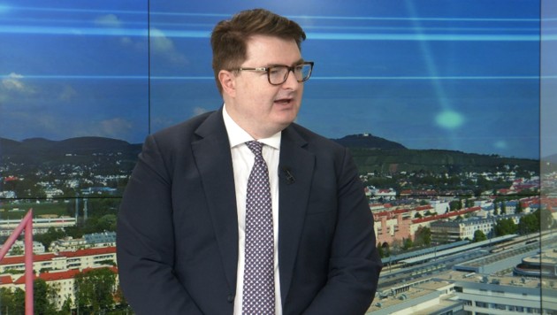 Michael Stöttinger, der Präsident des Österreichischen Schachverbands (Bild: krone.tv)