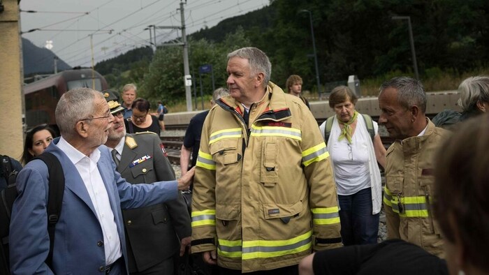 Er hat den Zwischenfall gut überstanden.