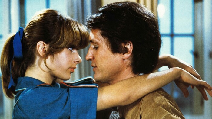 Christian Quadflieg mit Nastassja Kinski in Wolfgang Petersens „Tatort: Reifezeugnis“