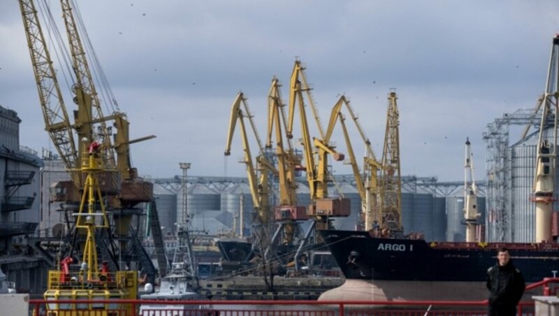 Der Industriehafen von Odessa (Bild: Bo Amstrup)