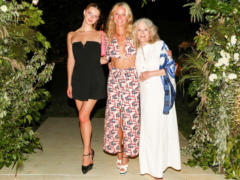 Gwyneth Paltrow mit ihrer Tochter Apple Martin und ihrer Mutter Blythe Danner (Bild: BFA / Action Press / picturedesk.com)