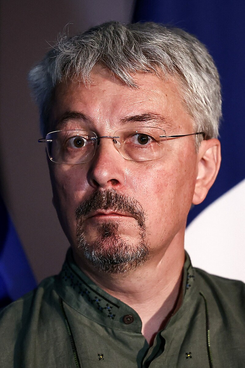 Kulturminister Olexander Tkatschenko (Bild: APA/AFP/Anne-Christine POUJOULAT)