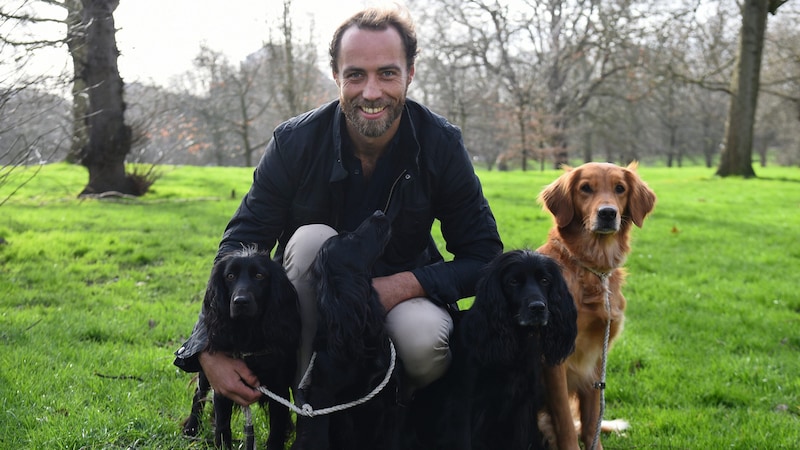 James Middleton lebt mit seiner Familie und seinen Hunden auf einer Farm in Berkshire. Ein Nachbar sorgt dort für Probleme. (Bild: Kirsty O'Connor / PA / picturedesk.com)