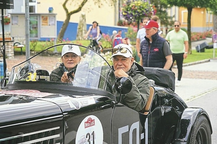 Der österreichische Manager Siegfried Wolf mit seiner Frau Andrea.