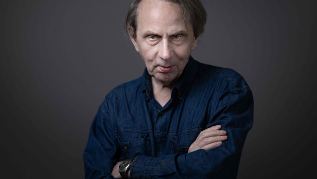 Michel Houellebecq sorgte mal wieder für einen Skandal. (Bild: JOEL SAGET / AFP / picturedesk.com)