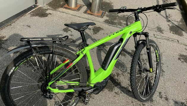 Eines der gestohlenen E-Bikes. (Bild: Polizei Vorarlberg)