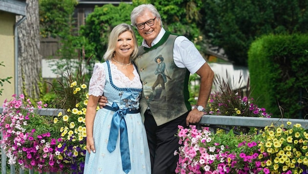 Nach dem Schock im Vorjahr können Marianne und Michael nun wieder lachen. (Bild: Sepp Pail)