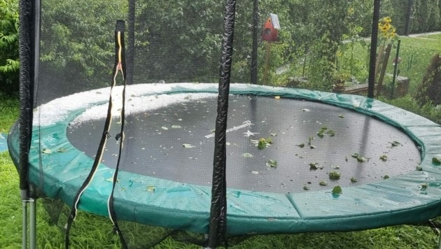 Unwetter in Krumpendorf (Bild: Joven)