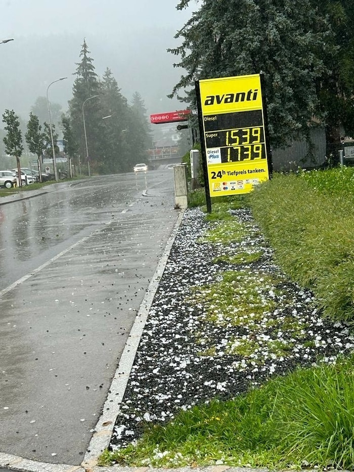Unwetter in Klagenfurt
