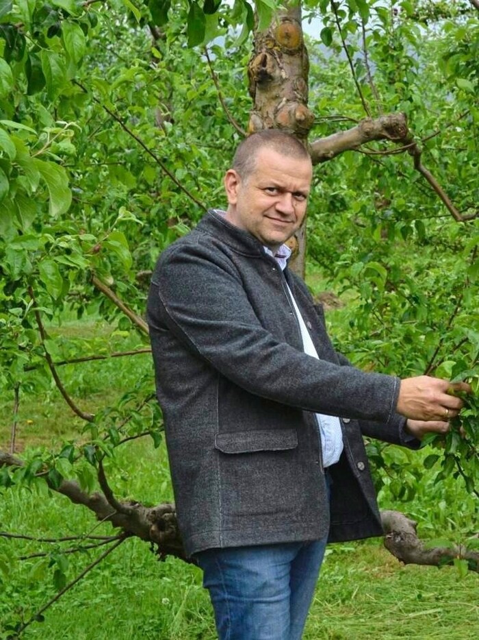 Siegfried Quendler ist für Obst- und Weinbau zuständig: Beim Obst droht der schwächste Ertrag ...