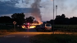 An drei Stellen brennt es in Wulkaprodersdorf wieder. (Bild: zVg)