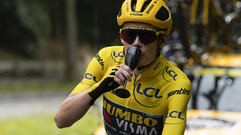 Jonas Vingegaard-Hansen gewann schon zweimal die Tour de France.  (Bild: AFP)