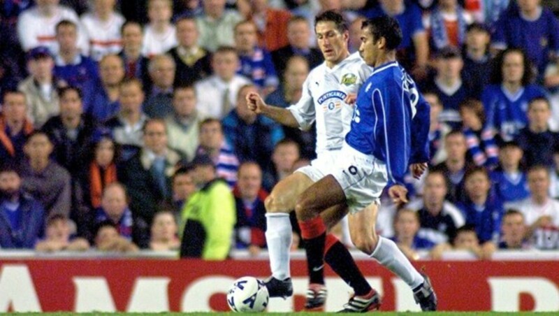 Franco Foda war 2000 gegen die Glasgow Rangers dabei. (Bild: GEPA pictures)