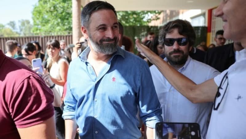 Vox-Parteichef Santiago Abascal (Bild: AFP)