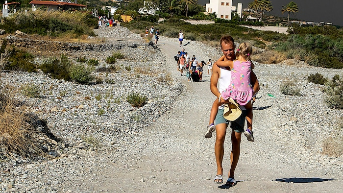 20.000 Menschen mussten allein auf Rhodos in Sicherheit gebracht werden.