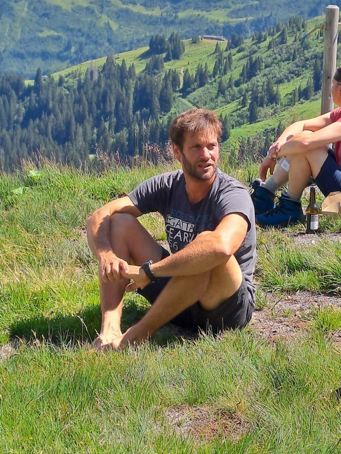 Andreas Baumann, einer der Gründer der Marke „Hutschn“