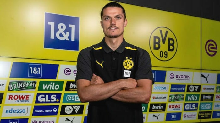 Marcel Sabitzer steht bei Borussia Dortmund unter Vertrag.