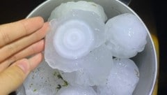 Heftige Unwetter und Hagelstürme wüten derzeit in Italien. (Bild: „Krone“-Leserreporter)