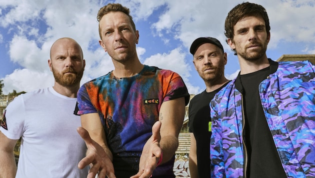 Superstars Coldplay kriegen von Österreich nicht genug. (Bild: James Marcus Haney)