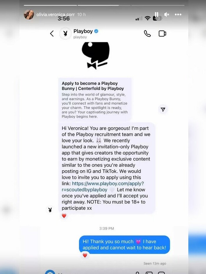 Vor wenigen Tagen konnte sie sich noch nicht einmal vorstellen, eventuell für den „Playboy“ die ...