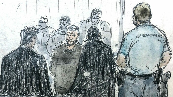 Sechs Angeklagte wurden für terroristischen Mord verurteilt. Drei wurden von diesem Vorwurf ...