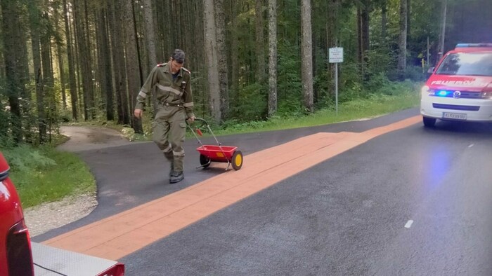Der Loiblpass war wegen einer Ölspur gesperrt.
