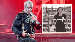 Rammstein rockt an zwei Tagen das Wiener Ernst-Happel-Stadion. Auch die Salzburger FPÖ-Chefin Marlene Svazek (re.) ist beim musikalischen Spektakel vor Ort. (Bild: APA/dpa/Malte Krudewig, Instagram.com/marlenesvazek, Krone KREATIV)