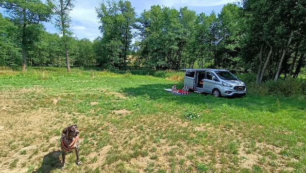 Nicht überall ist Campen erlaubt (Symbolbild).