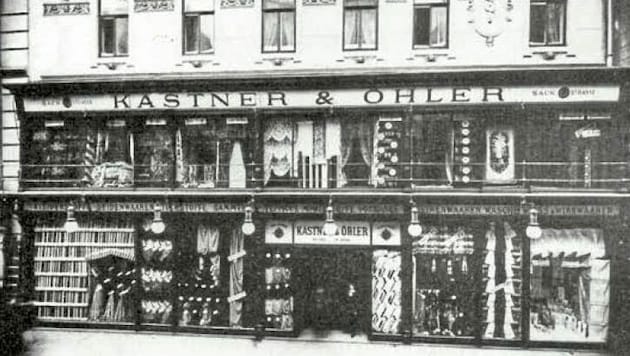 Die alte Fassade von Kastner & Öhler in der Sackstraße (Bild: K&Ö Archivbild)