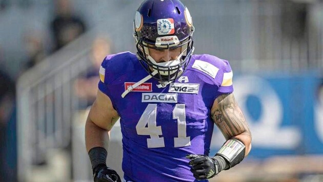 Linebacker Dustin Illetschko (Bild: Peter Kramberger)