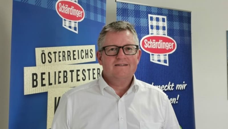 Stefan Lindner vertritt die Bauern und damit die Eigentümer der Berglandmilch. Irlands Plan kann er nichts abgewinnen. (Bild: Barbara Kneidinger)