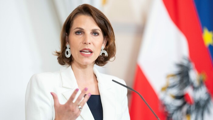 Verfassungsministerin Edtstadler beteuerte mehrmals, dass das Amtsgeheimnis abgeschafft werden ...