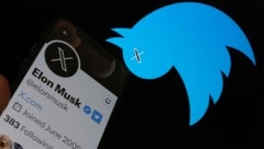 Twitter oder X? Seit Musk ist alles nicht mehr so klar. (Bild: Chris Delmas / AFP)