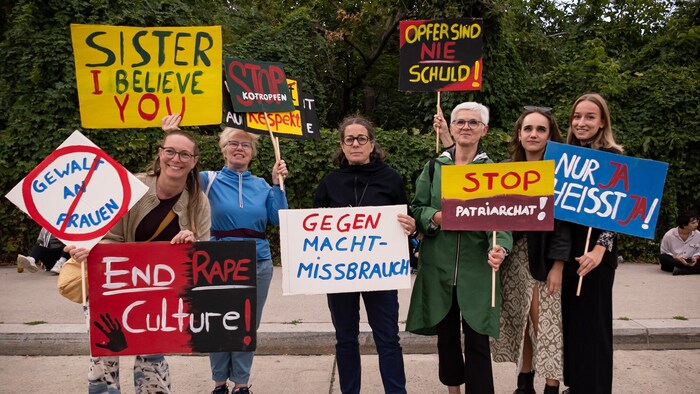 Nicht nur in Wien wurde vor Auftritten der Band zu Protesten aufgerufen.