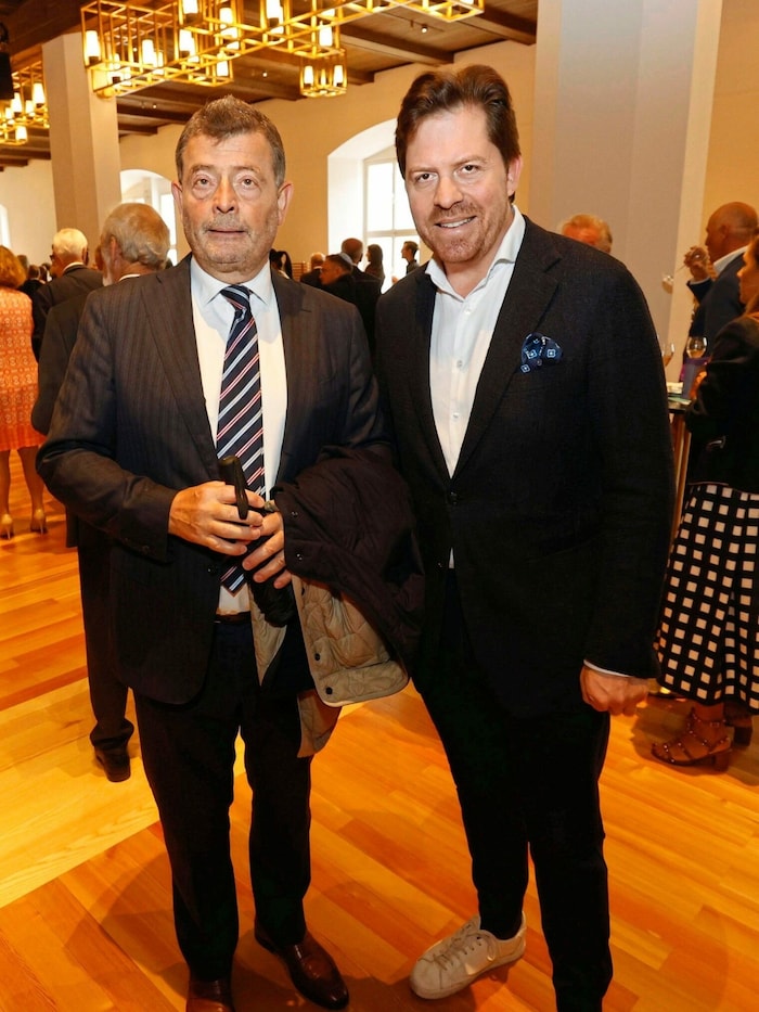 Schallenberg-Gäste: Stefan Ottrubay und Kulturmanager Daniel Serafin