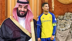 Saudis locken internationale Superstars wie Christian Ronald und lenken dadurch von schweren Menschenrechtsverletzungen im eigenen Land ab. (Bild: Imago; AFP picturedesk, dpa, Krone KREATIV)