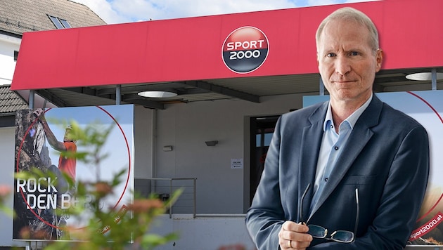 „Das Geschäft bei unseren Händlern läuft ganz normal weiter“, betont Sport-2000-Vorstand Holger Schwarting. (Bild: Sport 2000 und Wolfgang Spitzbart, Krone KREATIV)