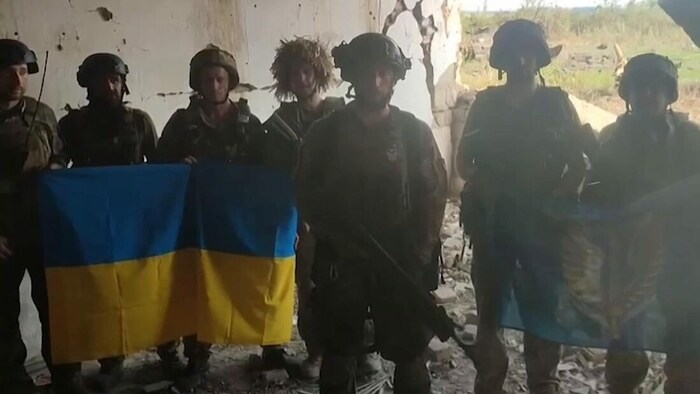 Die Ukraine meldet die Befreiung des Dorfes Staromajorske im Südosten des Landes.