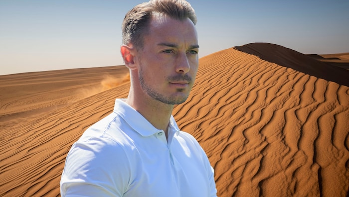 Seit einem Jahr in der Wüste: Matthias Jaissle