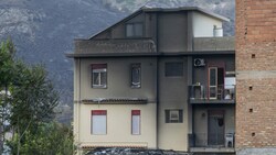 Ein zerstörtes Haus auf Sizilien (Bild: AFP)