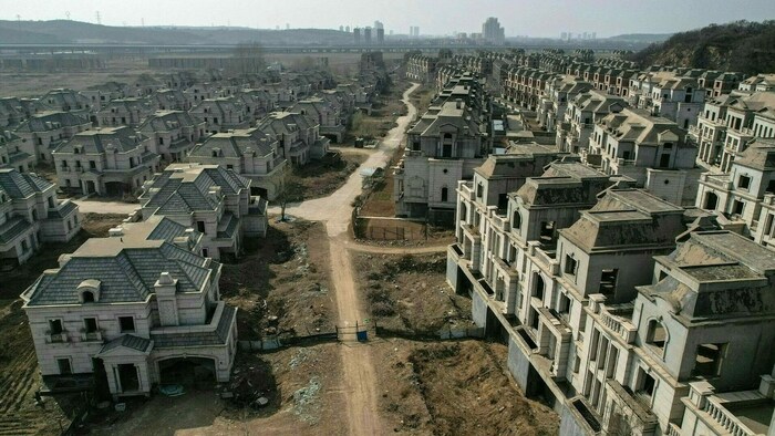 Die Krise des Immobiliensektors in China hat ihre Spuren hinterlassen. Überall im Land gibt es ...