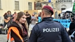 Marina Hagen-Canaval hat sich schon so manches juristische Gefecht mit der Polizei geliefert. (Bild: Letzte Generation)