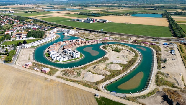 Das Wohnprojekt Sonnenweiher in Grafenwörth sorgte für Gesprächsstoff.  (Bild: Imre Antal)