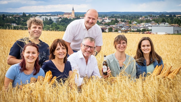 Auf gute Qualitäten der regionalen Gerste freuen sich Brauerei und Bäcker genauso wie die heimischen Vertreter der Landwirte. (Bild: Klaus Schindler)