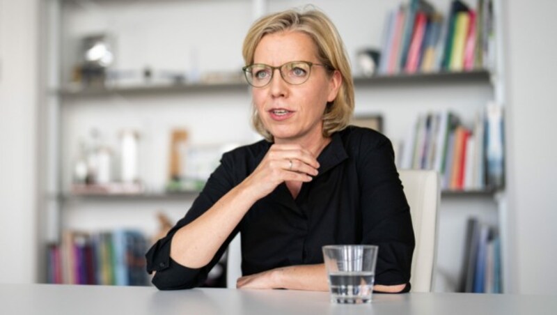 Verkehrsministerin Leonore Gewessler (Grüne) (Bild: APA/Georg Hochmuth)